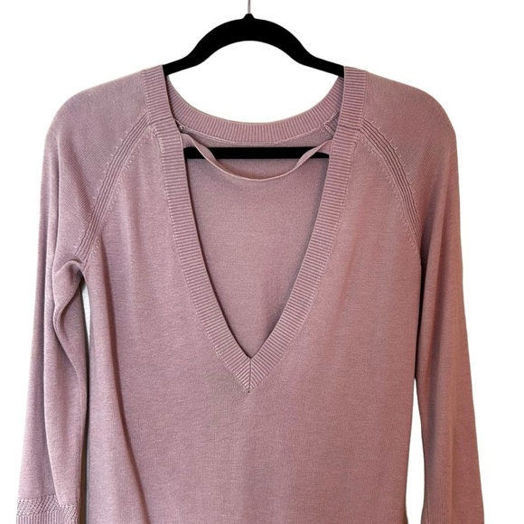 Lululemon Unity Drop Back Sweater- Cashmere Blend Sweater - Picture 9 of 13